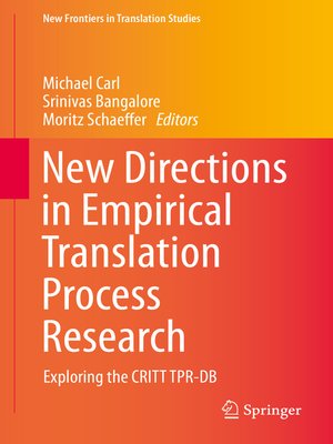 cover image of New Directions in Empirical Translation Process Research